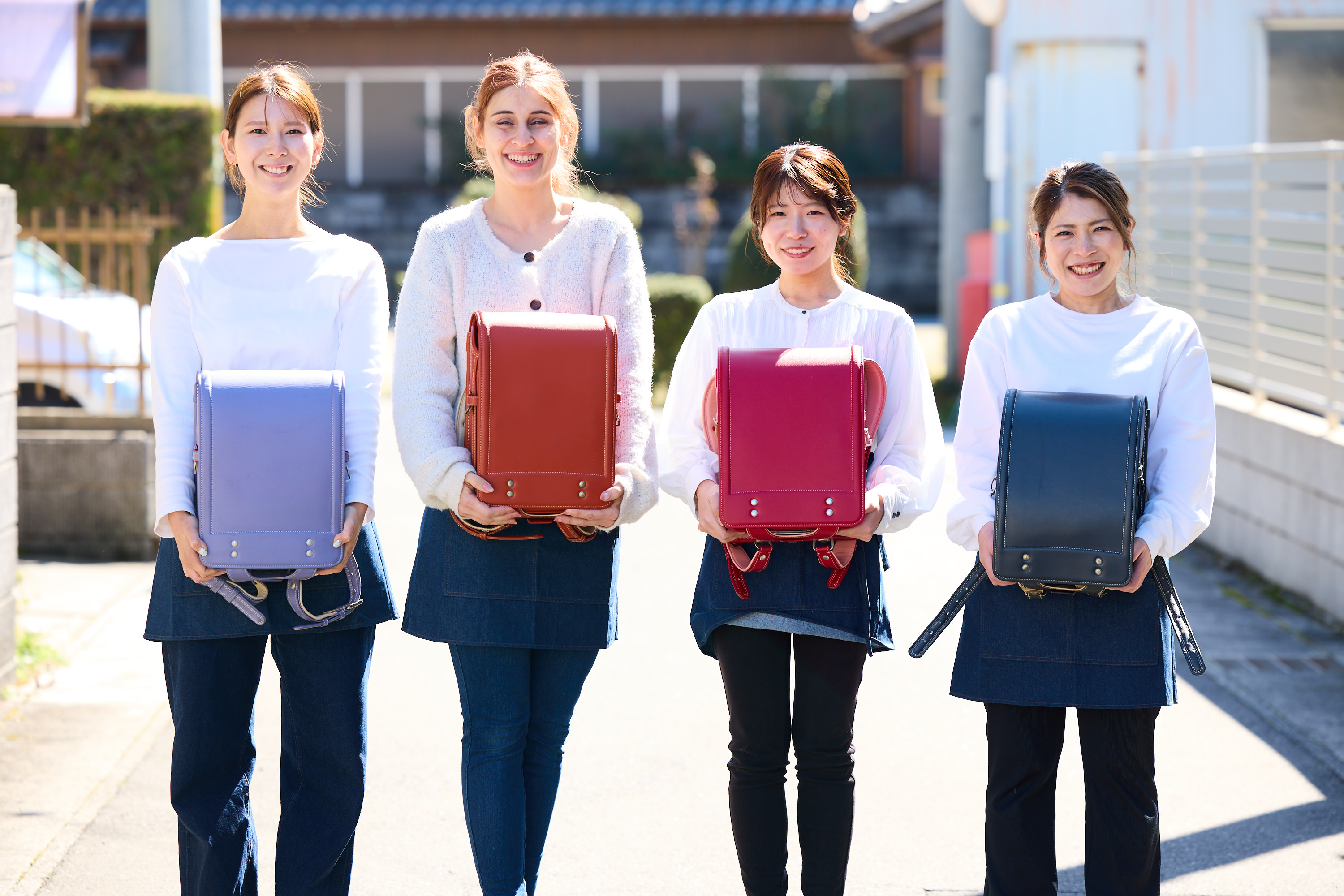 ランドセルリメイク職人の仕事